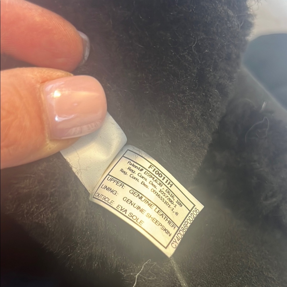 Ugg Black Button Boots - image 6